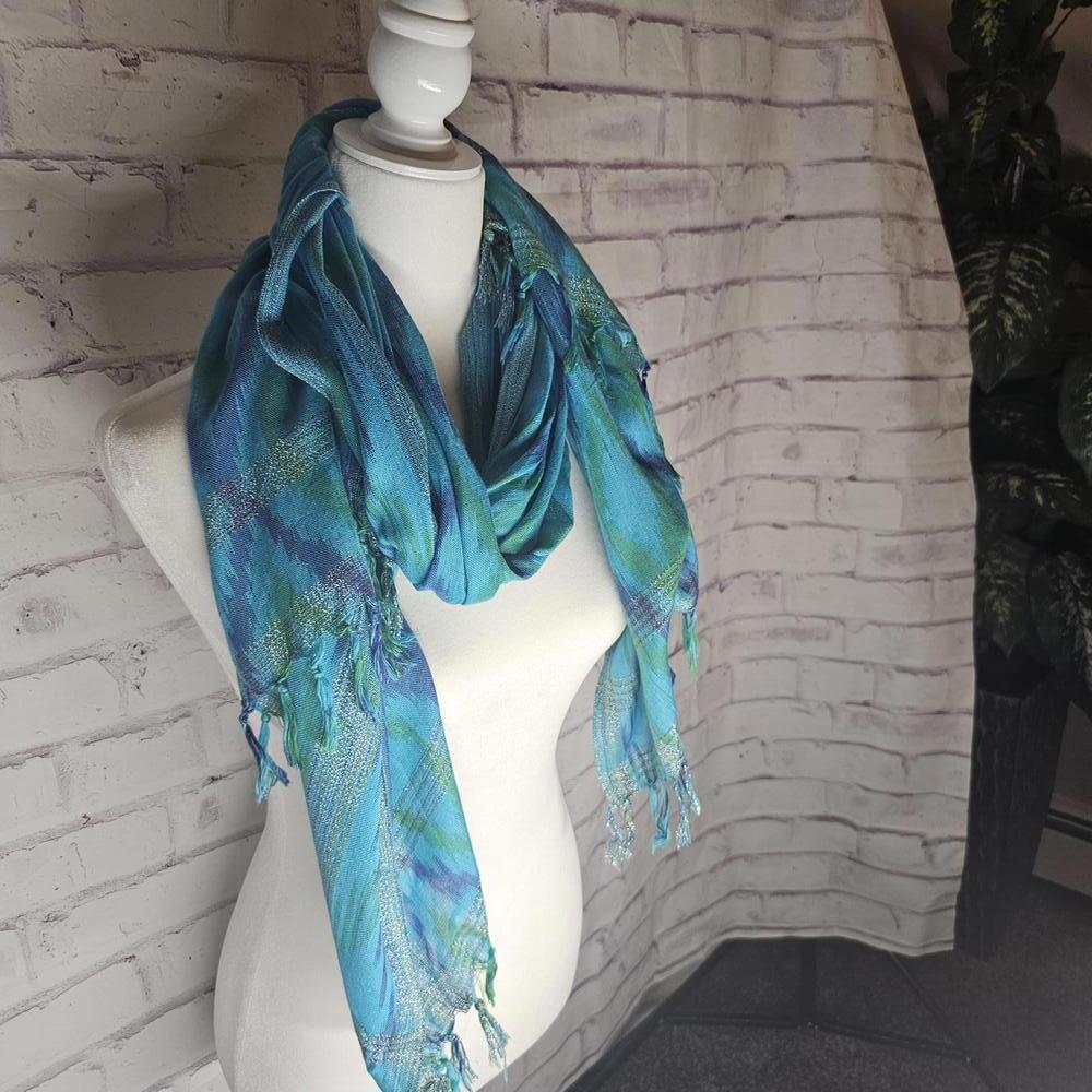 Turquoise Scarf